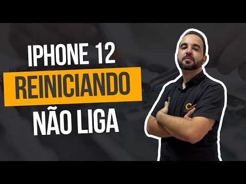 iPhone 12 Reiniciando na Tela da MAÇA (looping) I CA CURSOS