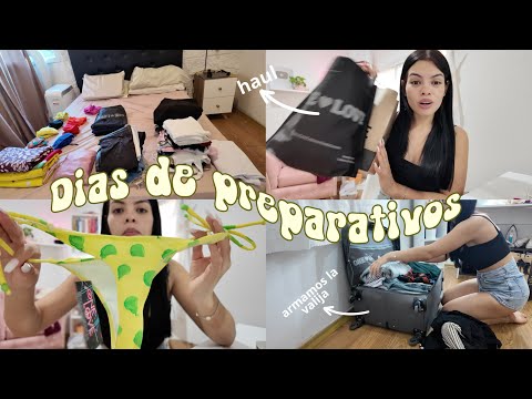 VLOG: preparativos para viajar + HAUL + armamos la valija!