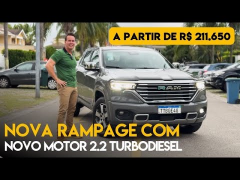 Nova Rampage com novo motor 2.2 Turbodiesel!