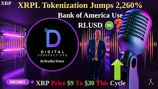XRP- XRPL Tokenization Jumps 2,260% - Bank of America & All US Banks Use RLUSD? - XRP $9-$30