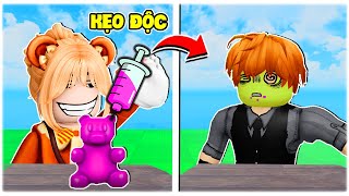 MORA VÀ KEN MC THỬ THÁCH ĂN KẸO ĐỘC.. [ROBLOX]