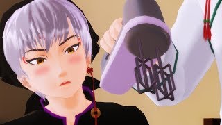 【MMD鬼徹】にゃんことロック【白澤様たち】