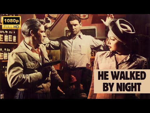 He Walked by Night (1950) - A Gripping Noir Thriller - FHD COLORIZED