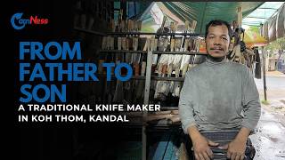YouTube video thumbnail: A Son Carries On His Father’s Knife-Making Legacy