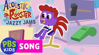Acoustic Rooster | Jazzy Jams: Rooster's Noisy Song 🎶 | PBS KIDS
