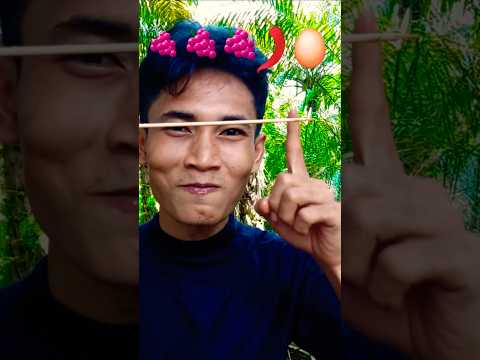 SULAP EMOJI🍇🍇🍇🌶️🥚PAKAI MULUT😱#shorts #reverse #makansesuaiemoji #food #fruit #eating #asmr #mukbang