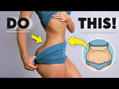 10 Simple Exercises to Lose LOVE HANDLES (Belly Fat, Waist & Abs) - Beginner Friendly, No Equipment