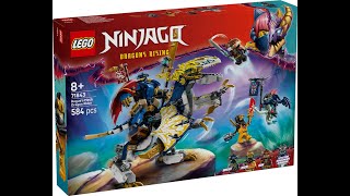 Elképesztő szett, praktikus dolgokkal I Lego Ninjago 71843-as set Bemutató