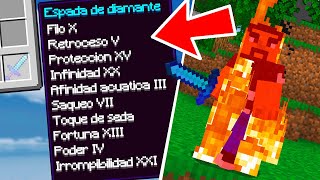 ¿QUÉ PASARIA SI EL DAÑO ENCANTARA NUESTRO INVENTARIO EN MINECRAFT? 😨