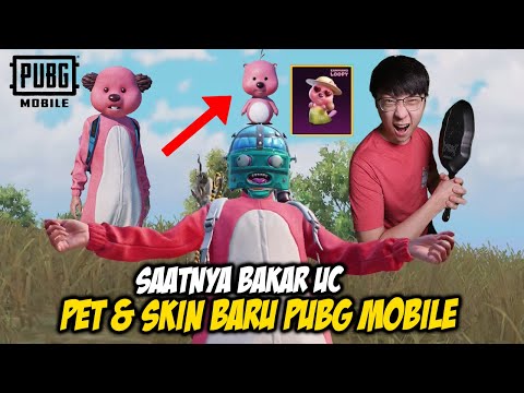 BAKAR2 UC DEMI PET & SKIN BARU LIMITIED EDITION PUBG MOBILE!! AUTO KEREN ABISS!!