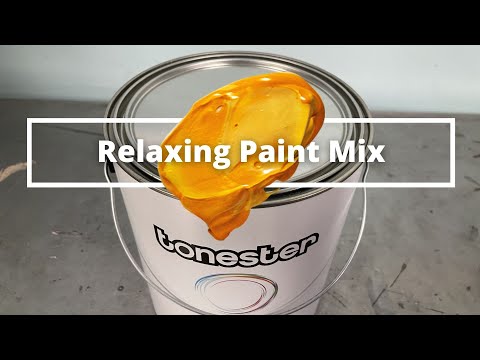 Super Relaxing Paint Mixing | MYSTERY COLOR