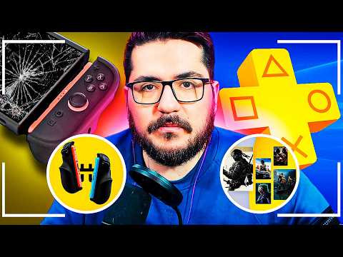 OJO, Switch 2: Periféricos la destruyen | Sony feliz con la mediocridad de PS Plus