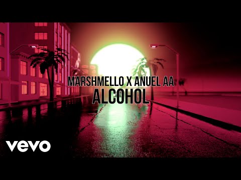 Marshmello, Anuel AA - Alcohol (Visualizer)