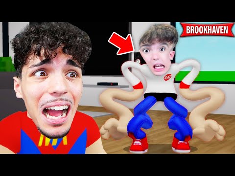 MIO FIGLIO NON SMETTE DI CRESCERE su BROOKHAVEN ROBLOX!
