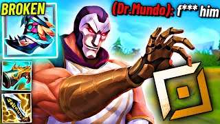 TOP LANE JHIN is pure NIGHTMARE FUEL..