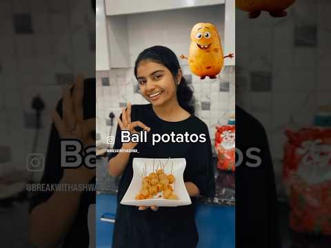 Potato balls 🤩|#shorts