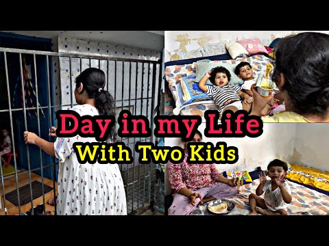 Day in My Life with my Two kids #viralvideo #youtubevideo