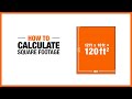 Calculating Square Footage Concepts