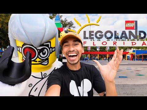 Legoland Florida First Time Review! NEW Food & Drone Show | Brick-or-Treat Monster Party 2024