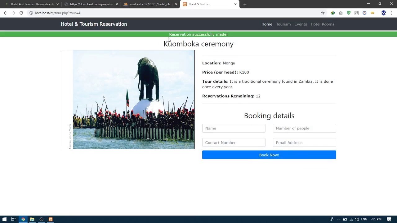 Script de Réservation hôtelière et touristique en PHP avec code source Script de Réservation hôtelière et touristique en PHP avec code source