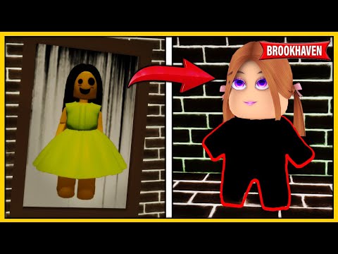 BROOKHAVEN MAVİ ELBİSELİ KIZ ( HAYALET ) ROBLOX KÜBRA NİSA