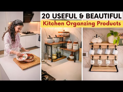 20 Useful & Beautiful Kitchen Products | Kitchen Organizing Essentials