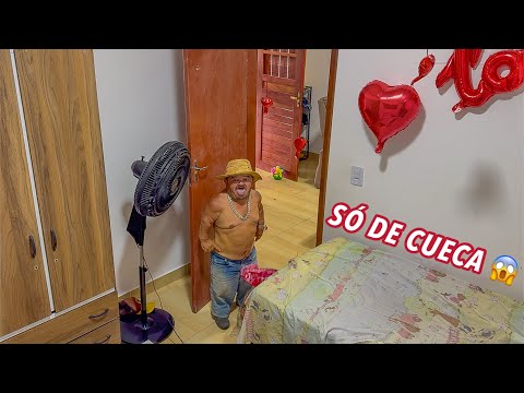 PILILIU FICA PISTOLA COM DECLARAÇÃO DE AMOR DE LEÔNCIO SÓ DE CUECA 🤣 | PILILIU DA RESENHA