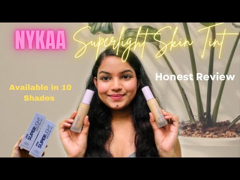 *New Launch* Nykaa Superlight Skin Tint Review ✨ #nykaa