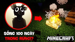"HỌ" SỐNG TRONG KHU RỪNG MINECRAFT NÀY GẦN 100 NGÀY THÌ CHUYỆN ĐÁNG SỢ ĐÃ XẢY RA VÀ BÍ ẨN PHÍA SAU!?
