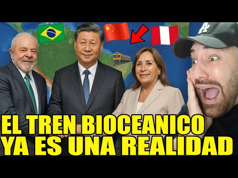 PERÚ, CHINA Y BRASIL CIERRAN el ACUERDO del TREN BIOCEANICO!! YA ES UNA REALIDAD!!