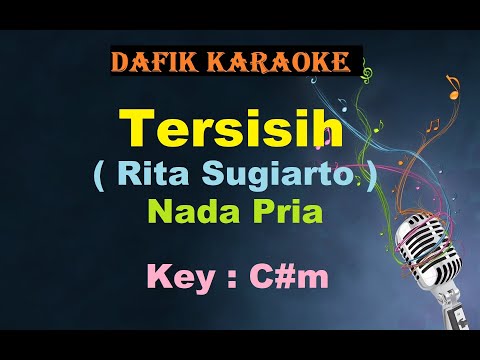 Tersisih (Karaoke) Rita Sugiarto Nada Pria/Cowok Male Key C#m Dangdut Original