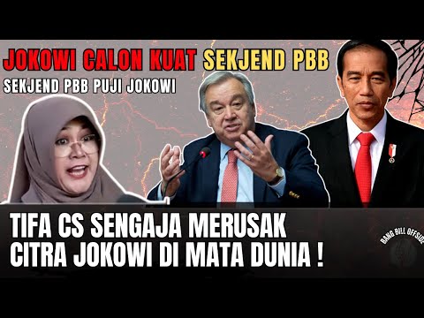 TERUNGKAP ! INI ALASAN JAHAT TIFA CS LAPORKAN JOKOWI KE PBB