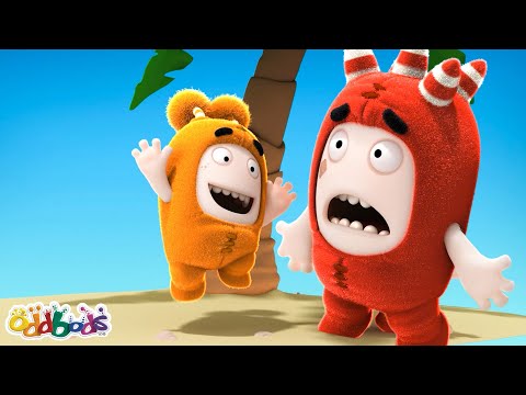 むじんとうのぼうけん 🌴🏝️ | オッドボッズ | こども向けアニメ | 動画 | キッズ | Moonbug 日本語