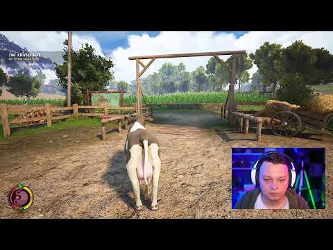 We're playing Quiet Farm - Cow Simulator