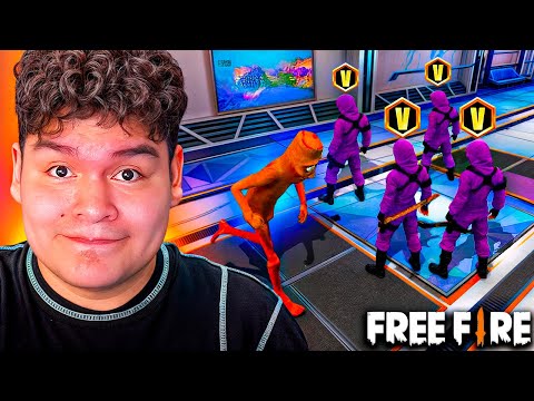CAZANDO A 4 CRIMINALES MORADOS en FREE FIRE