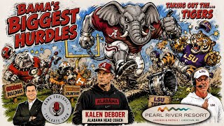 QUEST FOR NATTY 19!  THREE SWING GAMES | Alabama Crimson Tide Podcast