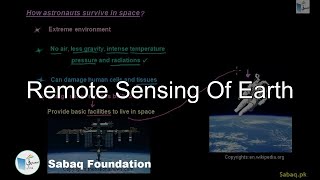 Remote Sensing Of Earth