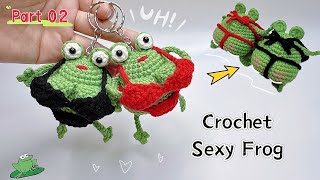Crochet Sexy Frog 🐸👙- Part 02 | Crochet Bikini | Móc Len Ếch Mặc Bikini