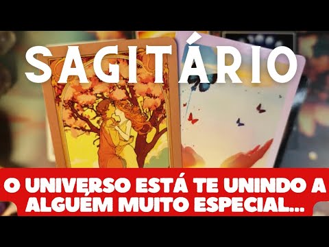 SAGITÁRIO ♐💎 O UNIVERSO ESTÁ TE UNINDO A ALGUÉM ❤️‍🔥❤️‍🔥😱😱