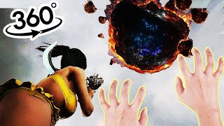 😍 La CHICA MÁS HERMOSA me SALVA del FIN DEL MUNDO en una EXPERIENCIA 360° 🌍 Anime VR