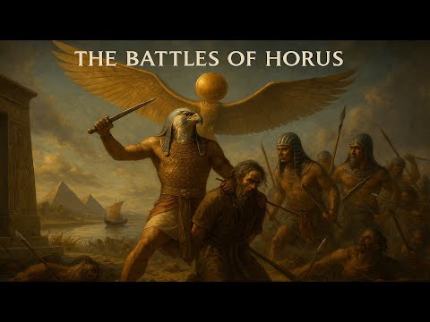 Ancient Egyptian Legend - The Battles Of Horus - Full Audiobook, Mythology, Myth, Story with text