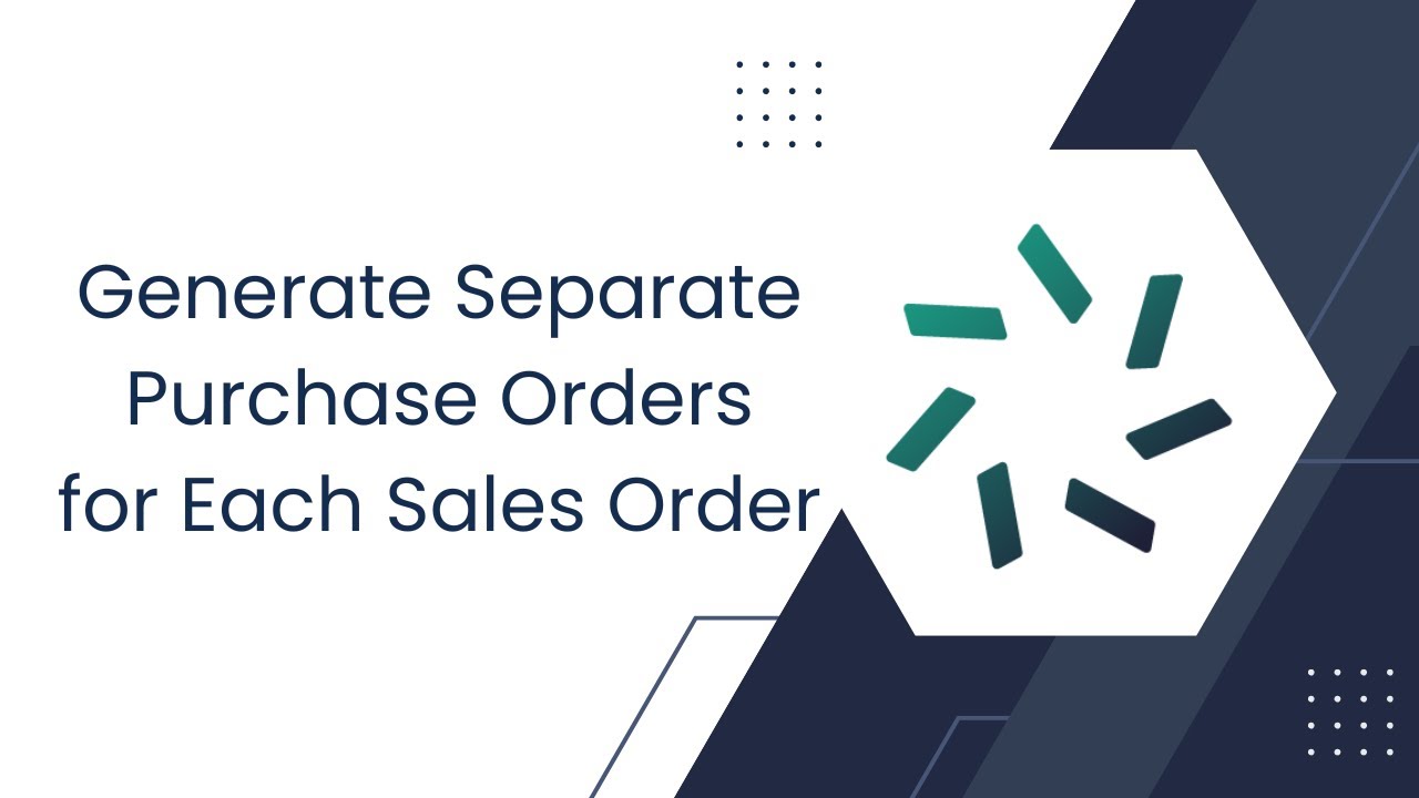How to Generate Separate Purchase Orders for Each Sales Order in Odoo | 08.09.2025

How to Generate Separate Purchase Orders for Each Sales Order in Odoo Need each sales order in Odoo to generate its own ...