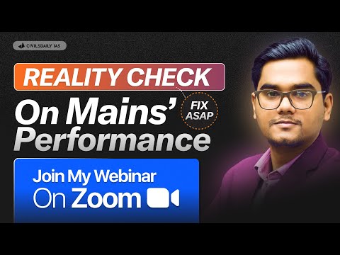 🔴 [Webinar] How Mains Candidates Are Performing So Far? | Arvind Sir | UPSC Mains