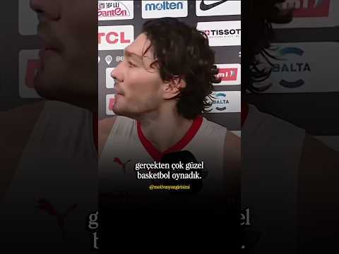 Son saniyeye kadar savaşıp terinin son damlasına kadar mücadele eden bu takımla gurur duyuyoruz.