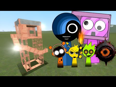 Incredibox Sprunki Vs Towers In Garry's Mod