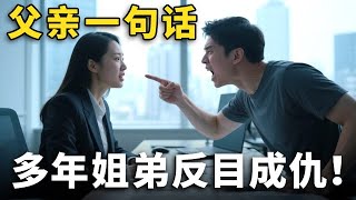 父亲一句话，姐弟变仇人？千万身家女企业家惨死弟弟之手！【故事会】#天下奇闻