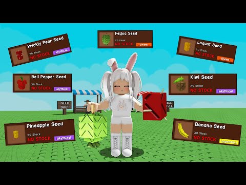 TANAM SEMUA SUMMER SEED GROW A GARDEN!SUSAH BANGET DAPET NYA DAN BUAH NYA KEREN KEREN BANGET!