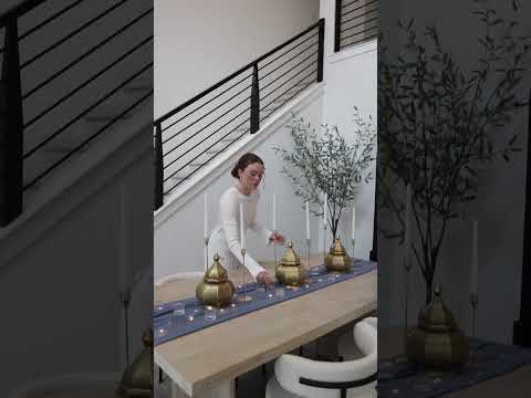 Ramadan Table Decor! #ramadanmubarak #ramadandecor
