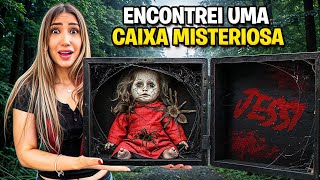 ENCONTREI UMA CAIXA MISTERIOSA NA FLORESTA