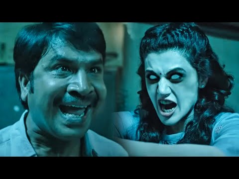 ये 4 दोस्त भूतिया घर में रात गुजारने का चैलेंज लेके आये - Kanchana 3 Movie Best Horror Scene